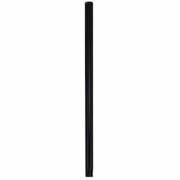 18-in Downrod for Ceiling Fans, Gloss Black