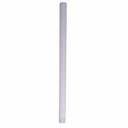 18-in Downrod for Ceiling Fans, Matte White