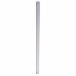 24-in Downrod for Ceiling Fans, Matte White
