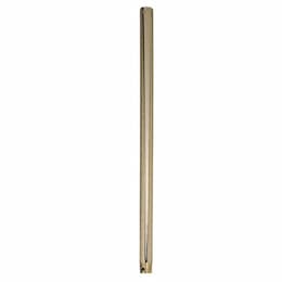 4-in Downrod for Pendant Lights, Satin Brass