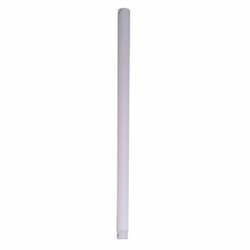 4-in Downrod for Pendant Lights, White