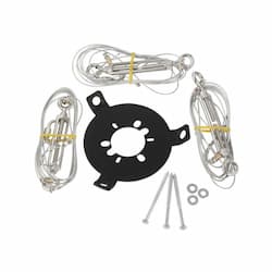 Guide Wire System for Outdoor Ceiling Fans, Flat Black