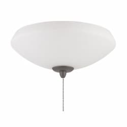 18W LED Elegance Bowl Light Kit, 2 Light, E26, 1170 lm, 3000K, White