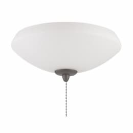 18W LED Elegance Bowl Light Kit, 2 Light, E26, 1170 lm, 3000K, White