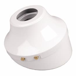 45 Degree Slope Ceiling Adapter Mount for Ceiling Fan, White