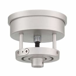 Slope Ceiling Adapter Dual Mount for Ceiling Fan, Painted Nickel