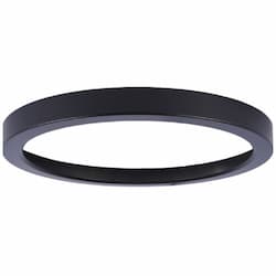 7-in Flush Mount Trim Accessory, Flat Black