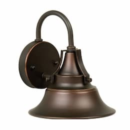 Union Outdoor Lantern Wall Sconce w/o Bulb, 1 Light, E26, Oiled Bronze