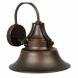 Medium Union Outdoor Lantern Wall Sconce w/o Bulb, E26, Oiled Bronze