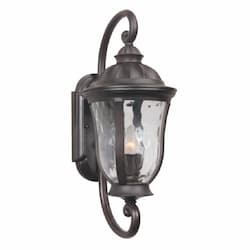 Medium Frances Outdoor Wall Sconce w/o Bulb, 2 Light, Oiled Bronze