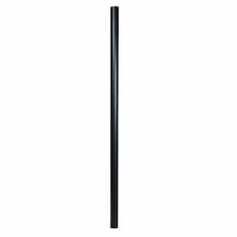 84-in Fluted Direct Burial Post for Post Mounts, Textured Black