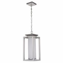 10W LED Vailridge Outdoor Pendant Light, Dim, 800 lm, 3000K, Steel