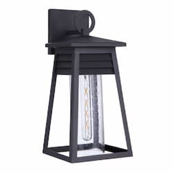 Medium Becca Outdoor Wall Sconce Fixture w/o Bulb, E26, Textured Black