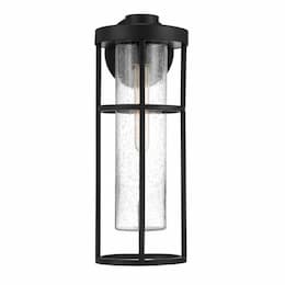 Medium Encompass Outdoor Wall Sconce w/o Bulb, 1 Light, E26, Midnight