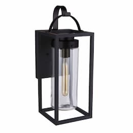 Medium Neo Outdoor Wall Sconce w/o Bulb, 1 Light, E26, Midnight