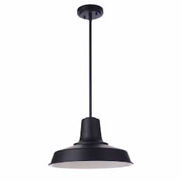 Small Briscoe Outdoor Pendant Light w/o Bulb, 1 Light, E26, Midnight