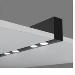 160W Construct Trimless Recessed Mount Kits, Black, 