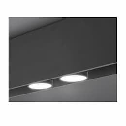 12-ft 320W Trimless Recessed Mount Kits, Black, Square Shape.  