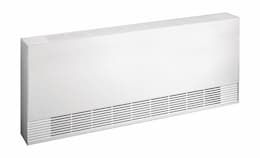 3000W Architectural Cabinet Heater 208V Low Density Off White