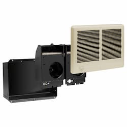 Almond, 4000W at 240V Com-Pak Twin Wall Heater Complete Unit w/ Thermostat