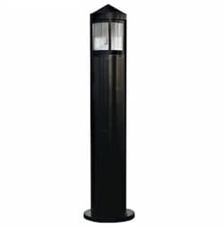 20W Pointed LED Bollard Pathway Light, 3000K, Black