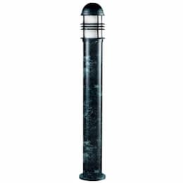 12W LED Open Cage Aluminum Bollard Light, G24, 120V-277V, 3000K, VG