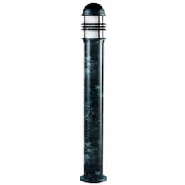 12W LED Open Cage Aluminum Bollard Light, G24, 120V-277V, 5000K, VG