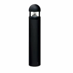 20W Round LED Bollard Pathway Light w/ Triangular Reflector, 4000K, Black