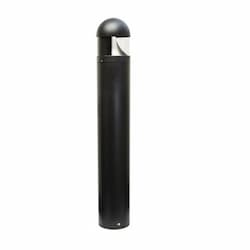 20W Round LED Bollard Pathway Light, Amber, 4000K, Black