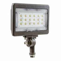 30W LED Slim Flood Light, 3750 lm, 100V-277V, 4000K, Bronze