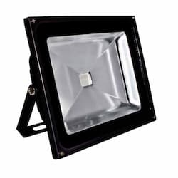 50W LED Flood Light w/Adjustable U-Shaped Bracket, 4500 lm, 6500K, Black