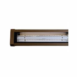 37.5W LED Linear Flood Light, 3384 lm, 5000K, Bronze