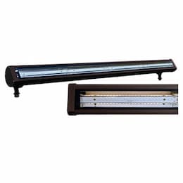 36W LED Linear Flood & Sign Light, 3384 lm, 85V-265V, 5000K, Bronze