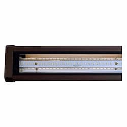 80W LED Linear Flood Light, 6768 lm, 2700K, Bronze