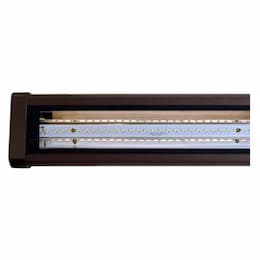 80W LED Linear Flood Light, 6768 lm, 5000K, Bronze