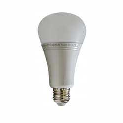 12W Multi-Color LED A23 Bulb, Dimmable, E26, 1100 lm, 86V-265V, Selectable CCT