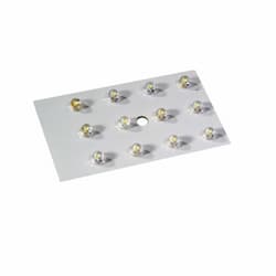 0.7W 12 LED Circuit Board for Step & Wall Light Fixture, 12V, White