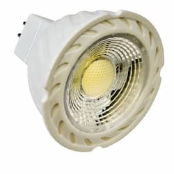 7W LED MR16 COB Bulb, 2-Pin Base, 560 lm, 12V, 6500K