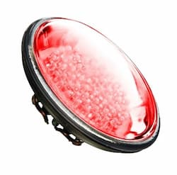 4W LED PAR36 Bulb, Red LED, G53 Base, 12V, 6400K, Verde Green