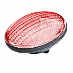 Dabmar 16W LED PAR56 Bulb, Red LED, G53 Base, 12V, 6400K, Bronze