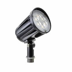 15W LED Bullet Spotlight, 1650 lm, 100V-277V, 4000K, Black