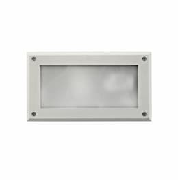 9-in 5W LED Recessed Step Light, Open Face, PL LED, 85V-264V, 3000K, White