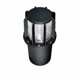 12W LED Multicolor In-Ground Well Light, A23, 2700K, Black