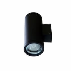 18W LED Wall Sconce, Spot, 2700K, Black