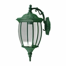 16W LED Victoria Wall Light, 120V, Verde Green