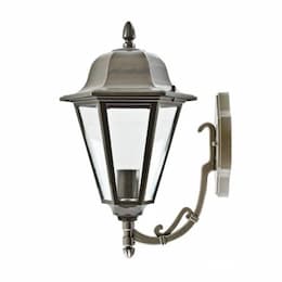 16W LED Daniella Wall Fixture, Single-Head, 120V, Bronze/Clear