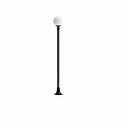 16W Emily Single Head LED Post Light Fixture, Verde Green