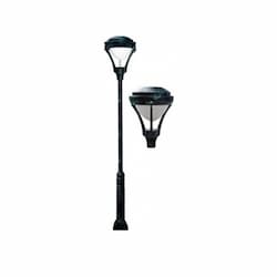 Dabmar 30W Single Light Architectural LED Lamp Post w/PC Lens, Verde Green