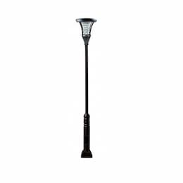 30W LED Architectural Lamp Post, Tubular, 85V-265V, Verde Green