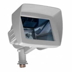 3W LED Directional Area Flood Light w/ Hood, Bi-Pin, 12V, 6400K, WH